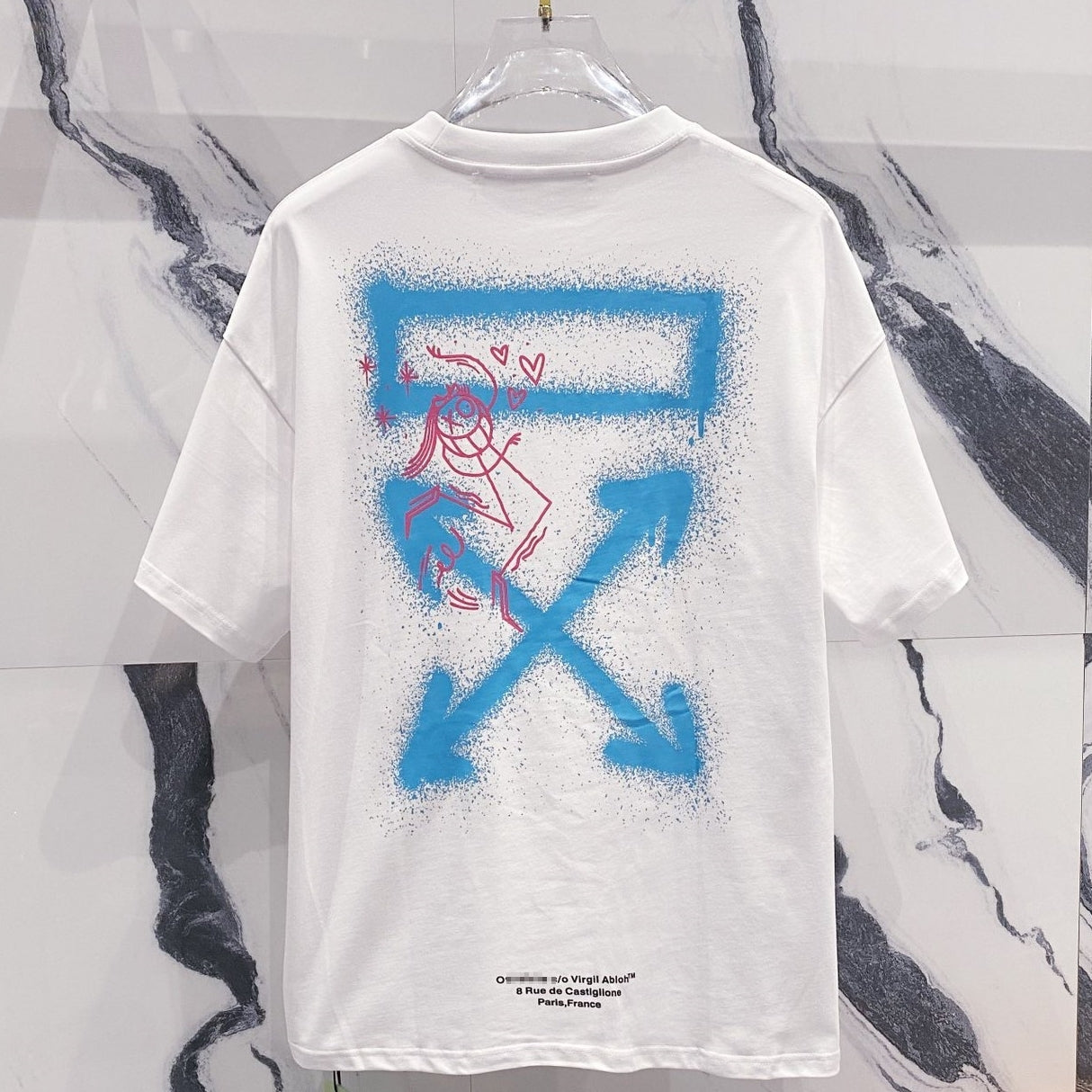 Off-White Arrow Logo Cotton T-shirt#25
