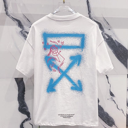 Off-White Arrow Logo Cotton T-shirt#25