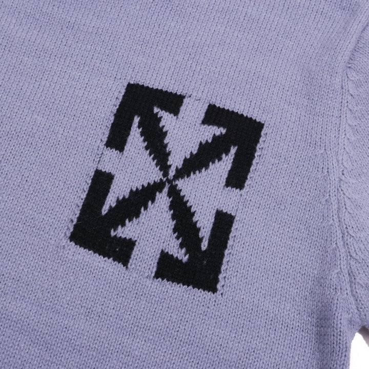 Off-White Intarsia Knit Sweater#4