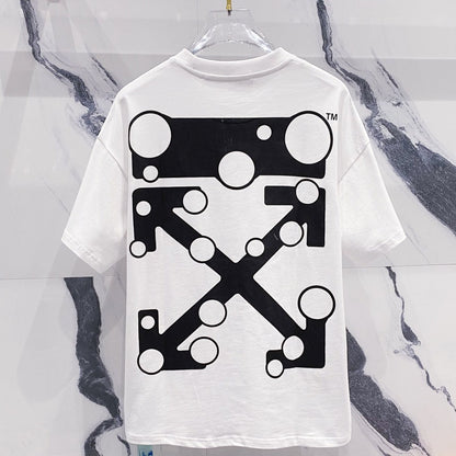 Off-White Arrow Logo Cotton T-shirt#23