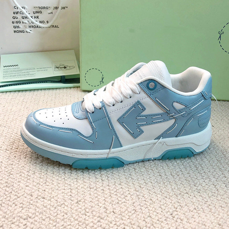 Off-White Arrow logo leather Sports shoes#18