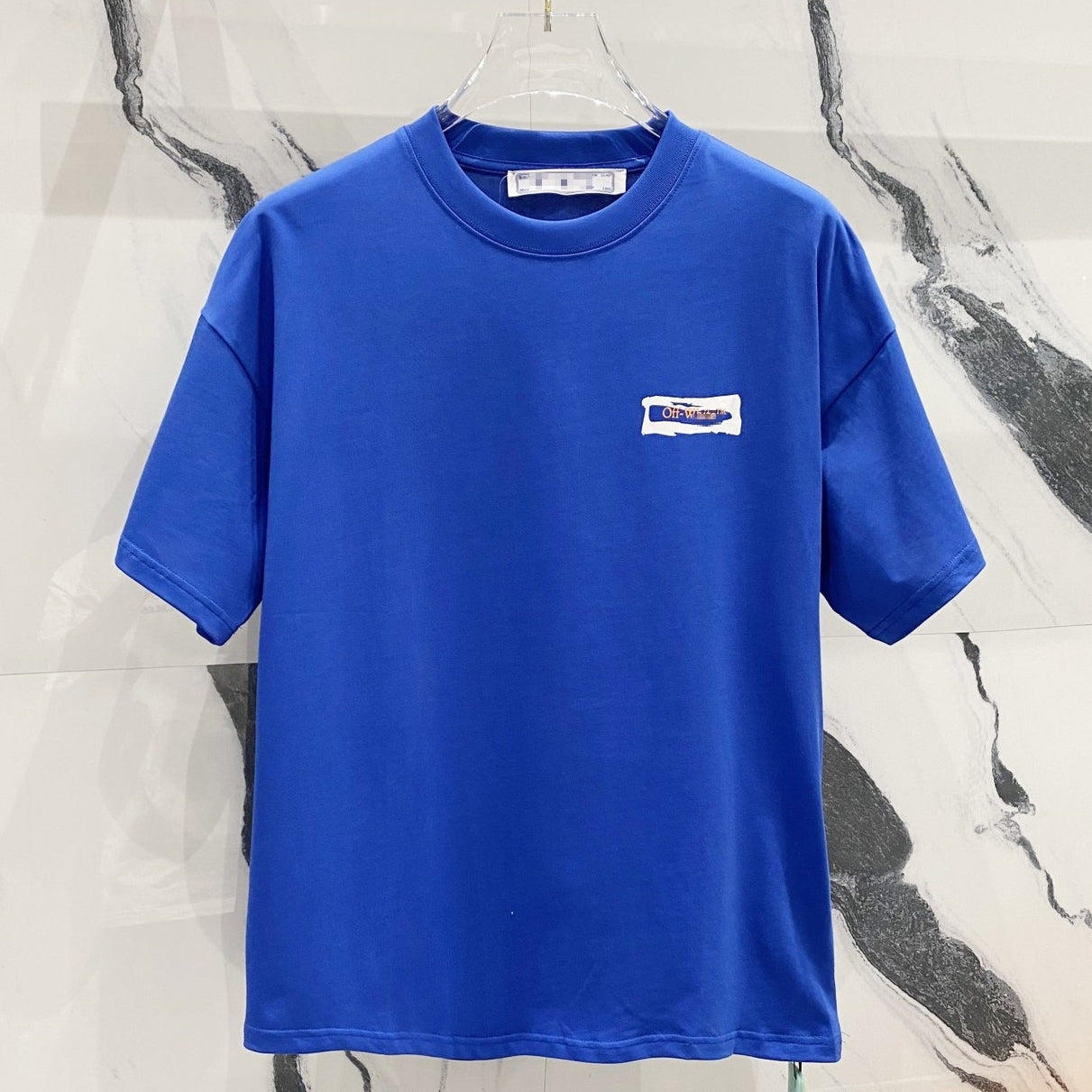 Off-White Arrow Logo Cotton T-shirt#33