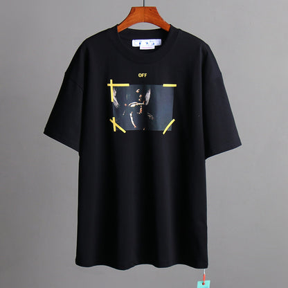 Off-White Arrow Logo Cotton T-shirt