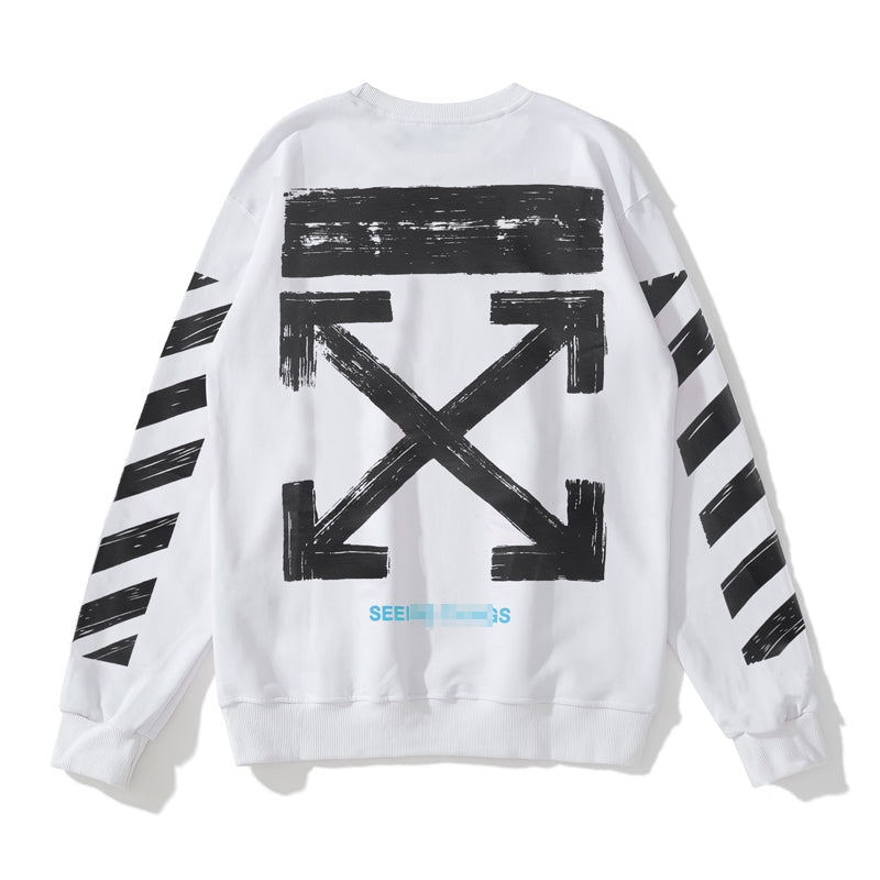 Off-White Arrow logo sports sweatshirt#100