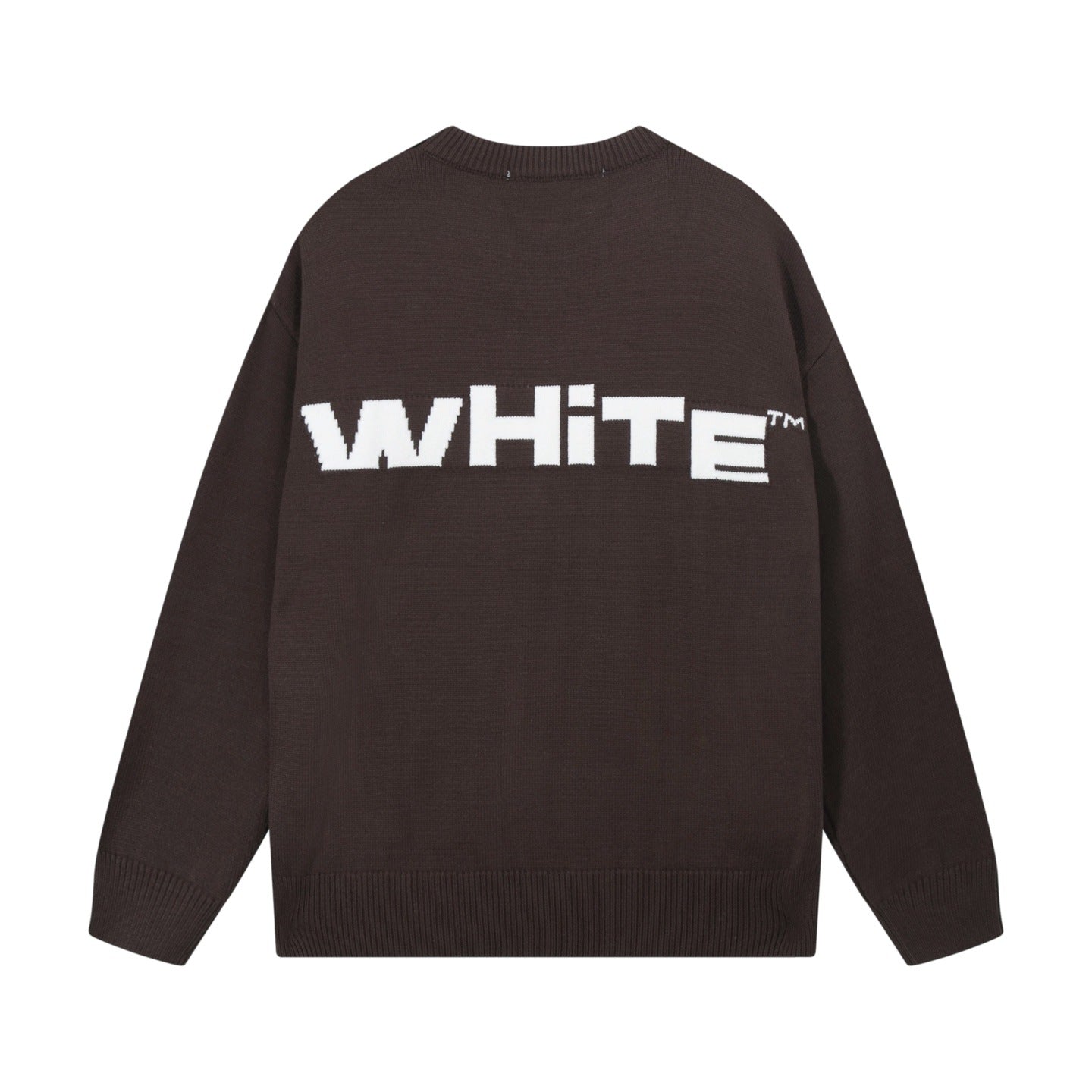 Off-White Intarsia Knit Sweater#6