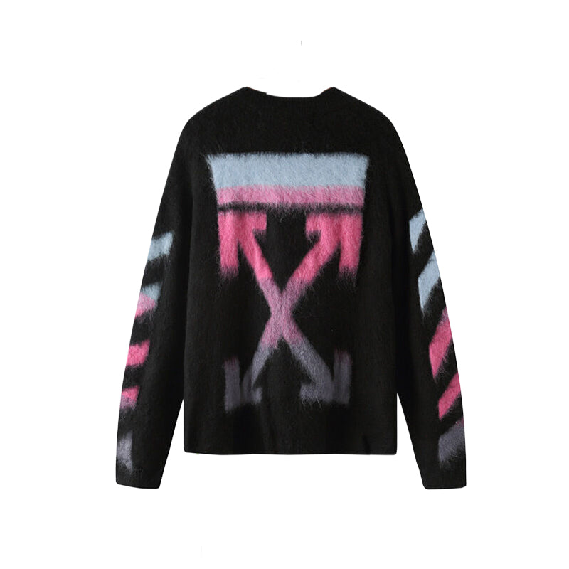 Off-White Intarsia Knit Sweater#1