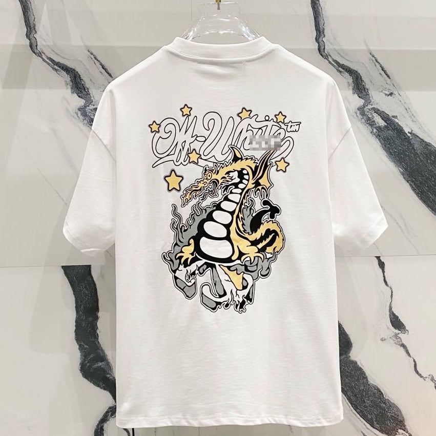 Off-White Arrow Logo Cotton T-shirt#27