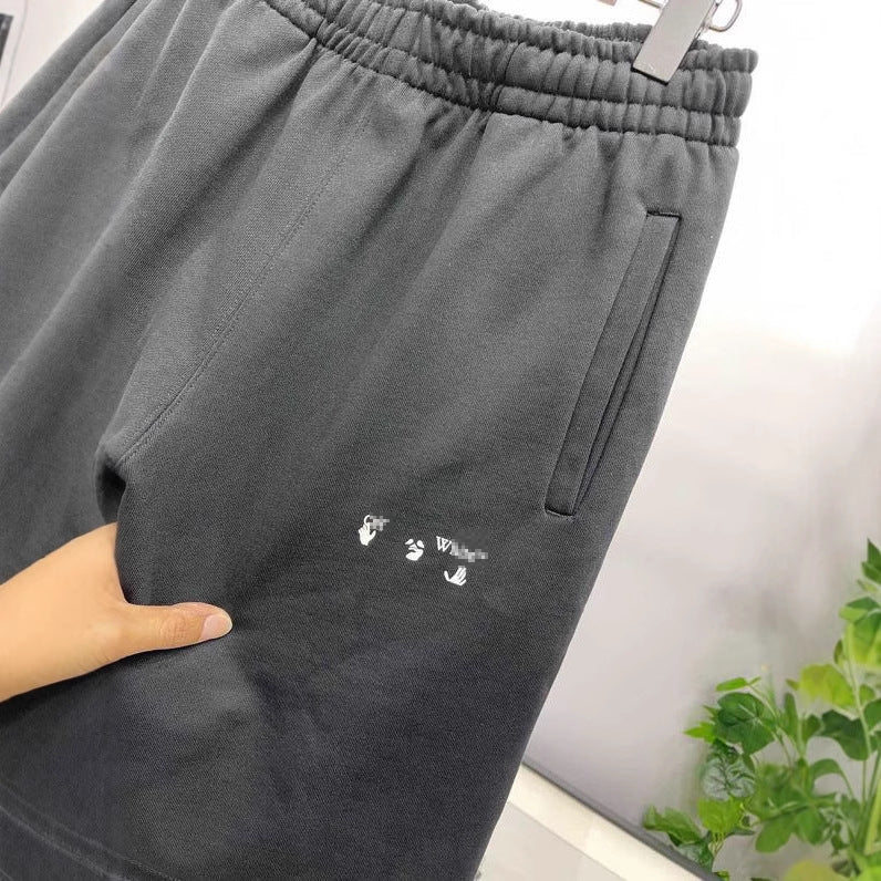 Off-White arrow print shorts#14