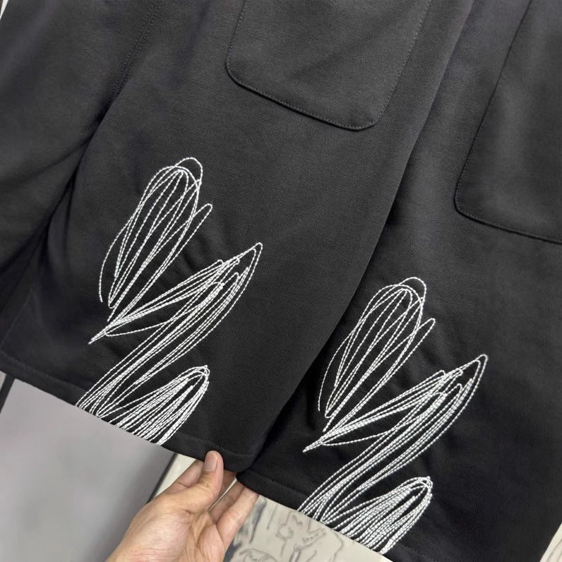 Off-White arrow print shorts#5