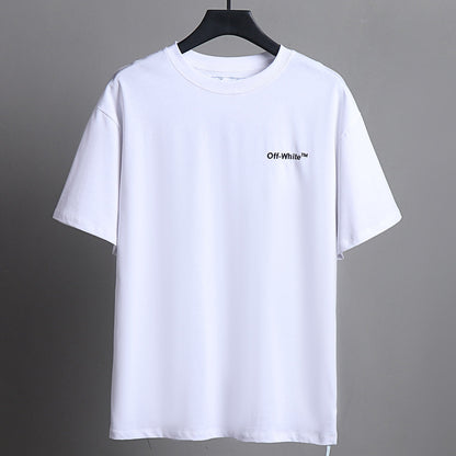 Off-White Arrow Logo Cotton T-shirt#1005