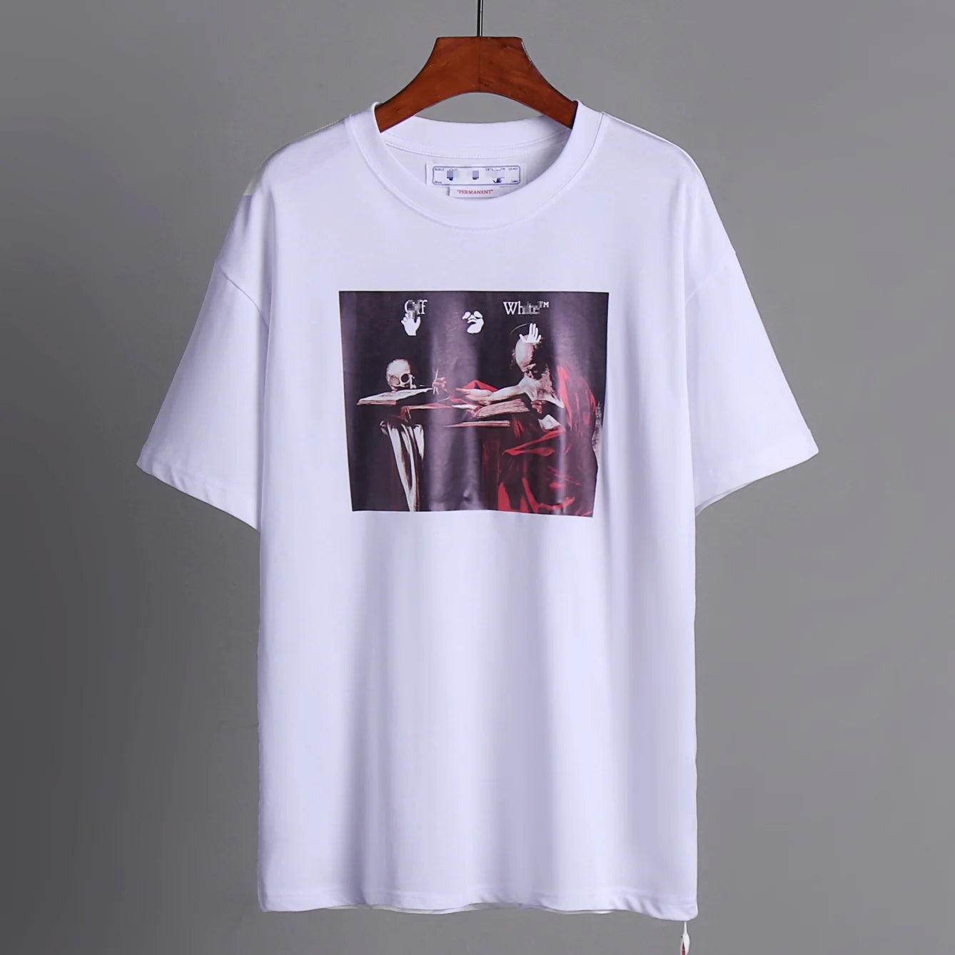 Off-White Arrow Logo Cotton T-shirt-1020