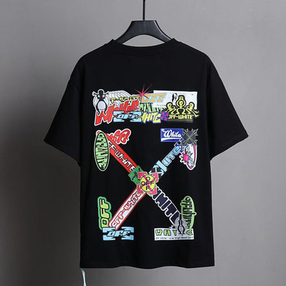 Off-White Arrow Logo Cotton T-shirt