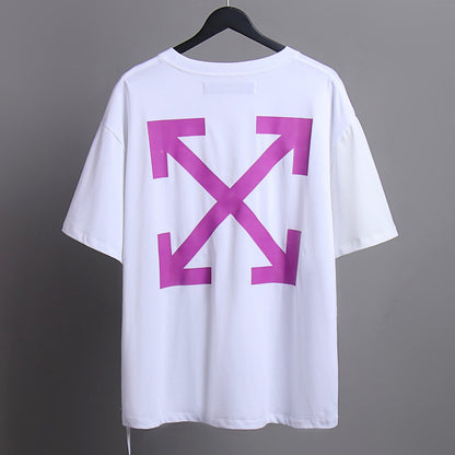 Off-White Arrow Logo Cotton T-shirt#70