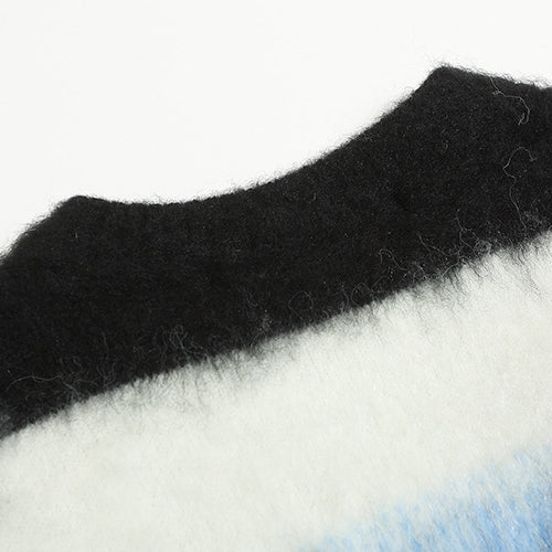 Off-White Intarsia Knit Sweater#17