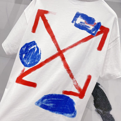 Off-White Arrow Logo Cotton T-shirt#32
