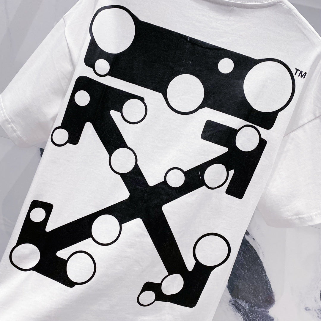 Off-White Arrow Logo Cotton T-shirt#23