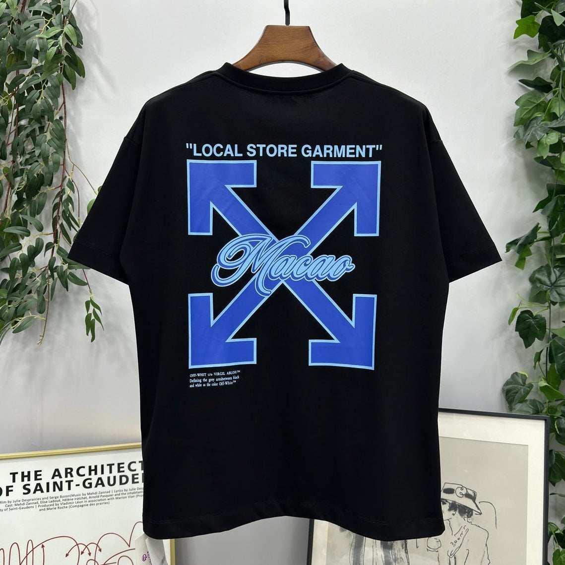 Off-White Arrow Logo Cotton T-shirt#27