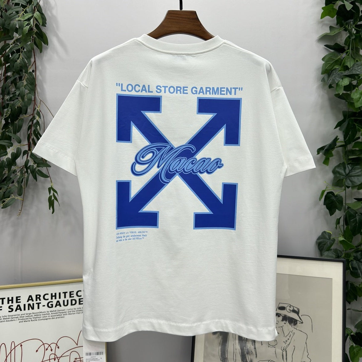 Off-White Arrow Logo Cotton T-shirt#27