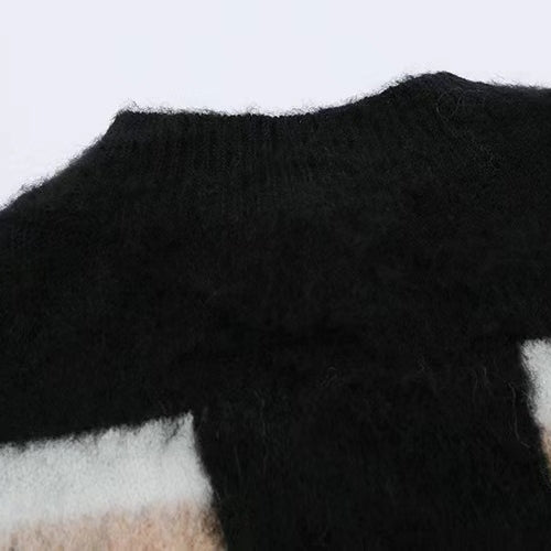 Off-White Intarsia Knit Sweater#16