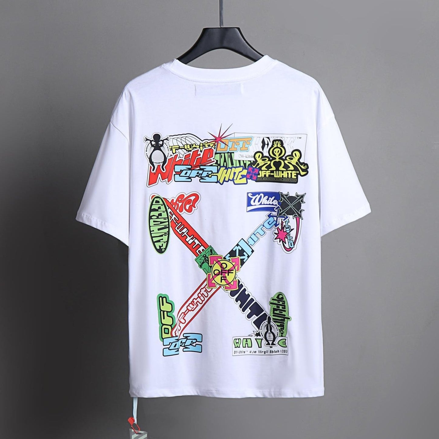 Off-White Arrow Logo Cotton T-shirt