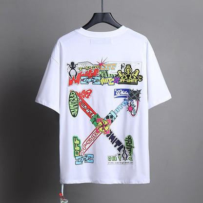Off-White Arrow Logo Cotton T-shirt