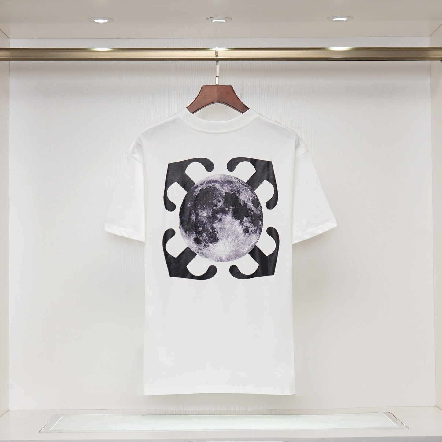 Off-White Arrow Logo Cotton T-shirt