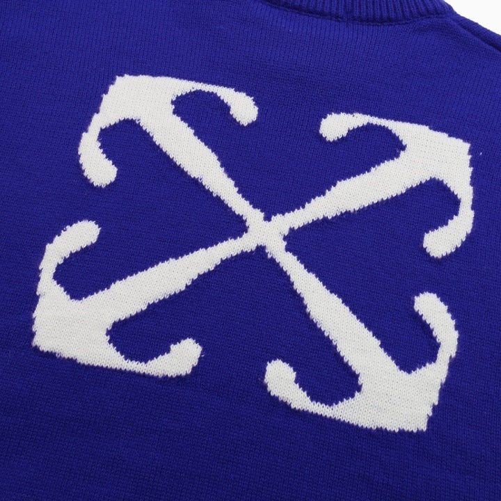 Off-White Intarsia Knit Sweater#5