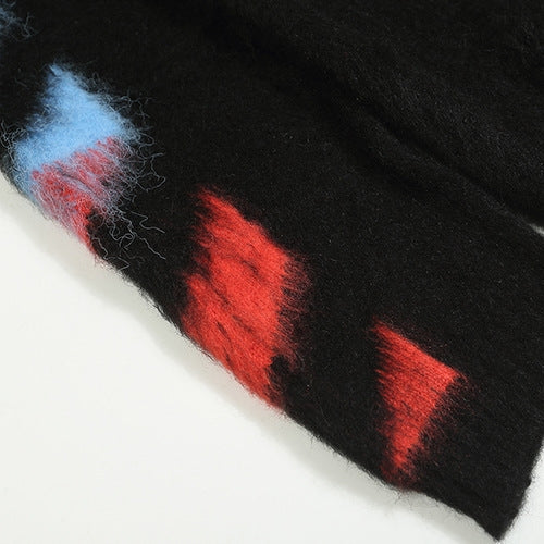 Off-White Intarsia Knit Sweater#17