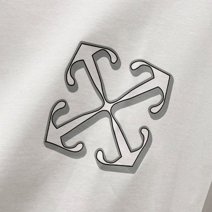Off-White Arrow Logo Cotton T-shirt#27