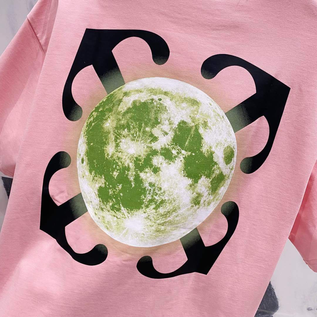 Off-White Arrow Logo Cotton T-shirt#22
