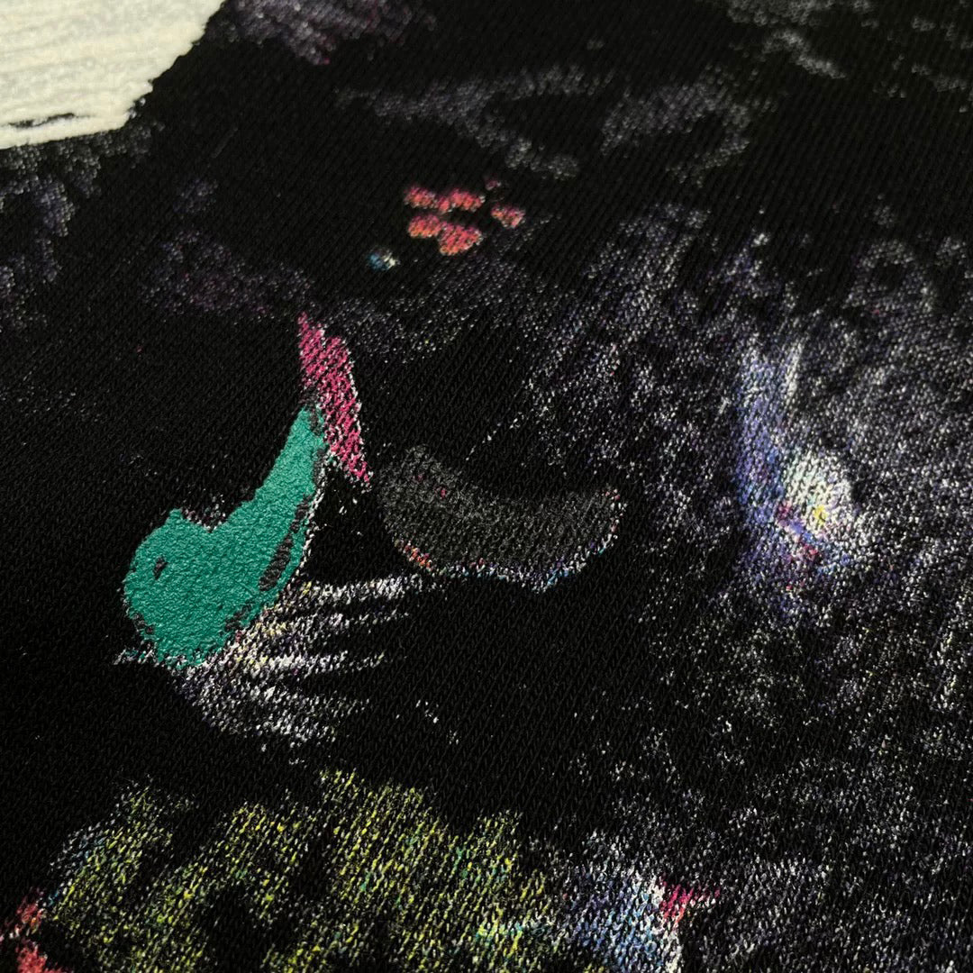 Off-White Starry sky inkjet shorts#9