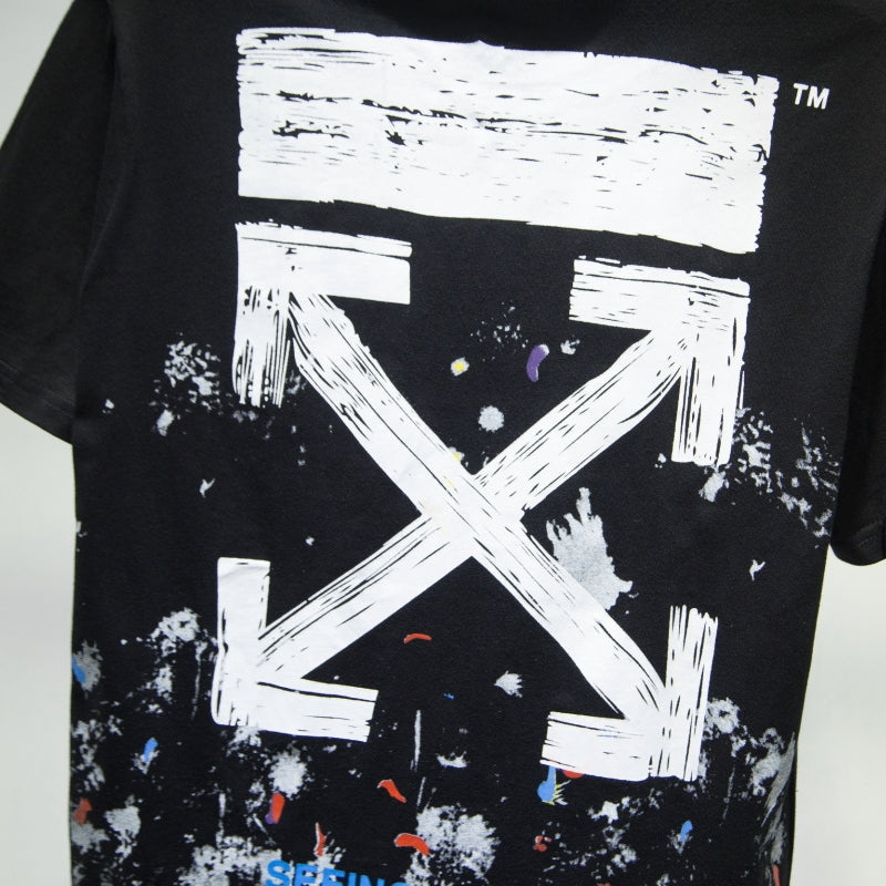 Off-White Arrow Logo Cotton T-shirt