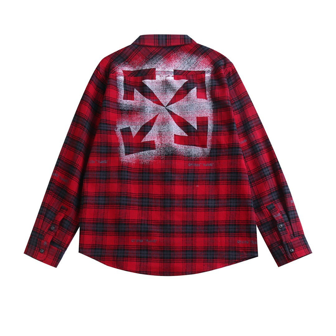 Off-White plaid shirt