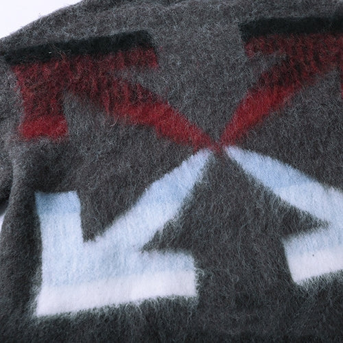Off-White Intarsia Knit Sweater#15