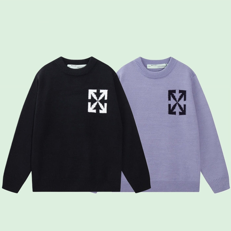 Off-White Intarsia Knit Sweater#4