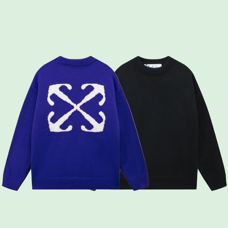 Off-White Intarsia Knit Sweater#5