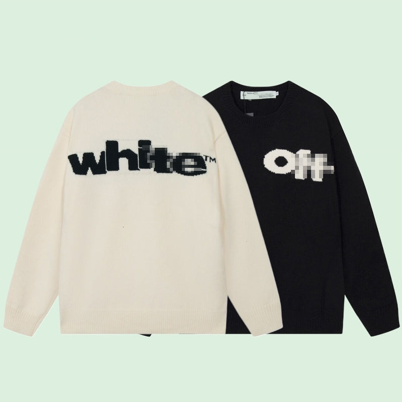 Off-White Intarsia Knit Sweater#2