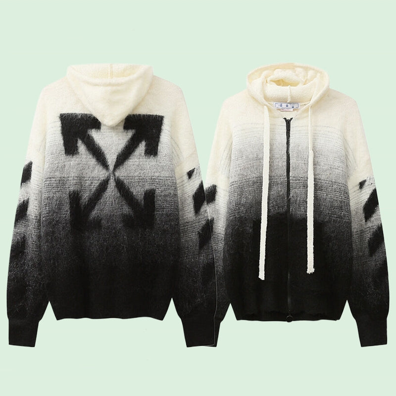 Off-White Intarsia Knit Sweater#12