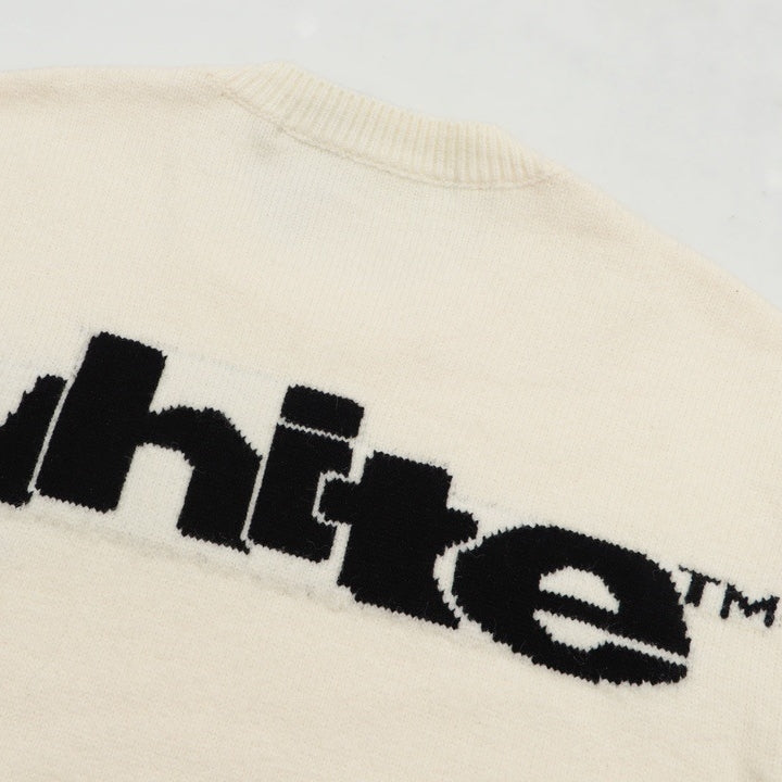 Off-White Intarsia Knit Sweater#2