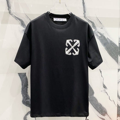 Off-White Arrow Logo Cotton T-shirt#27
