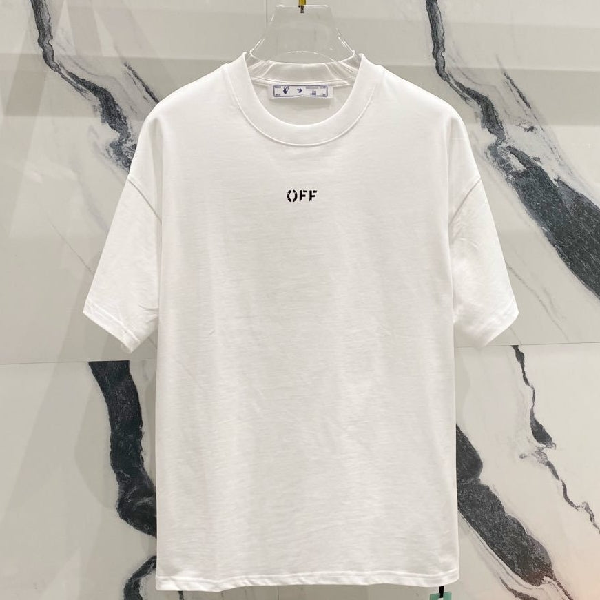 Off-White Arrow Logo Cotton T-shirt#22