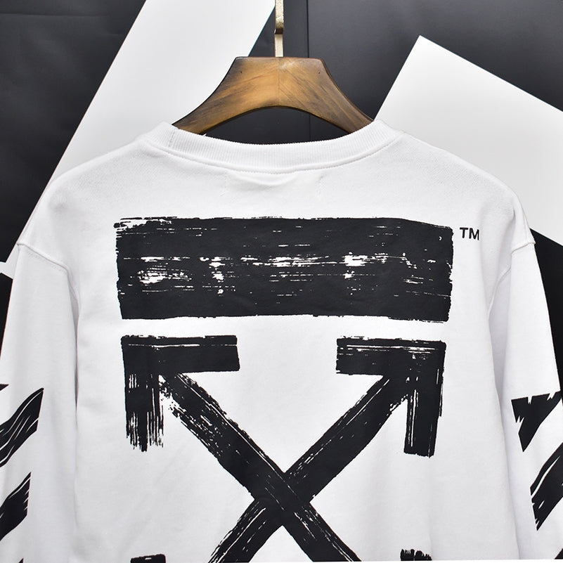 Off-White Arrow logo sports sweatshirt#100