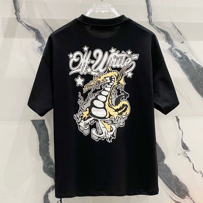 Off-White Arrow Logo Cotton T-shirt#27