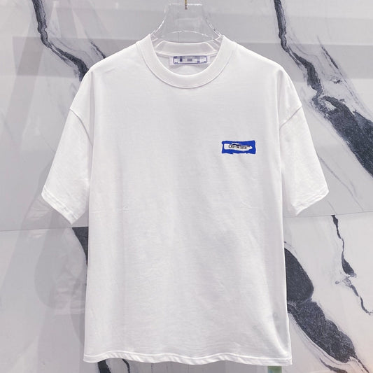 Off-White Arrow Logo Cotton T-shirt#33