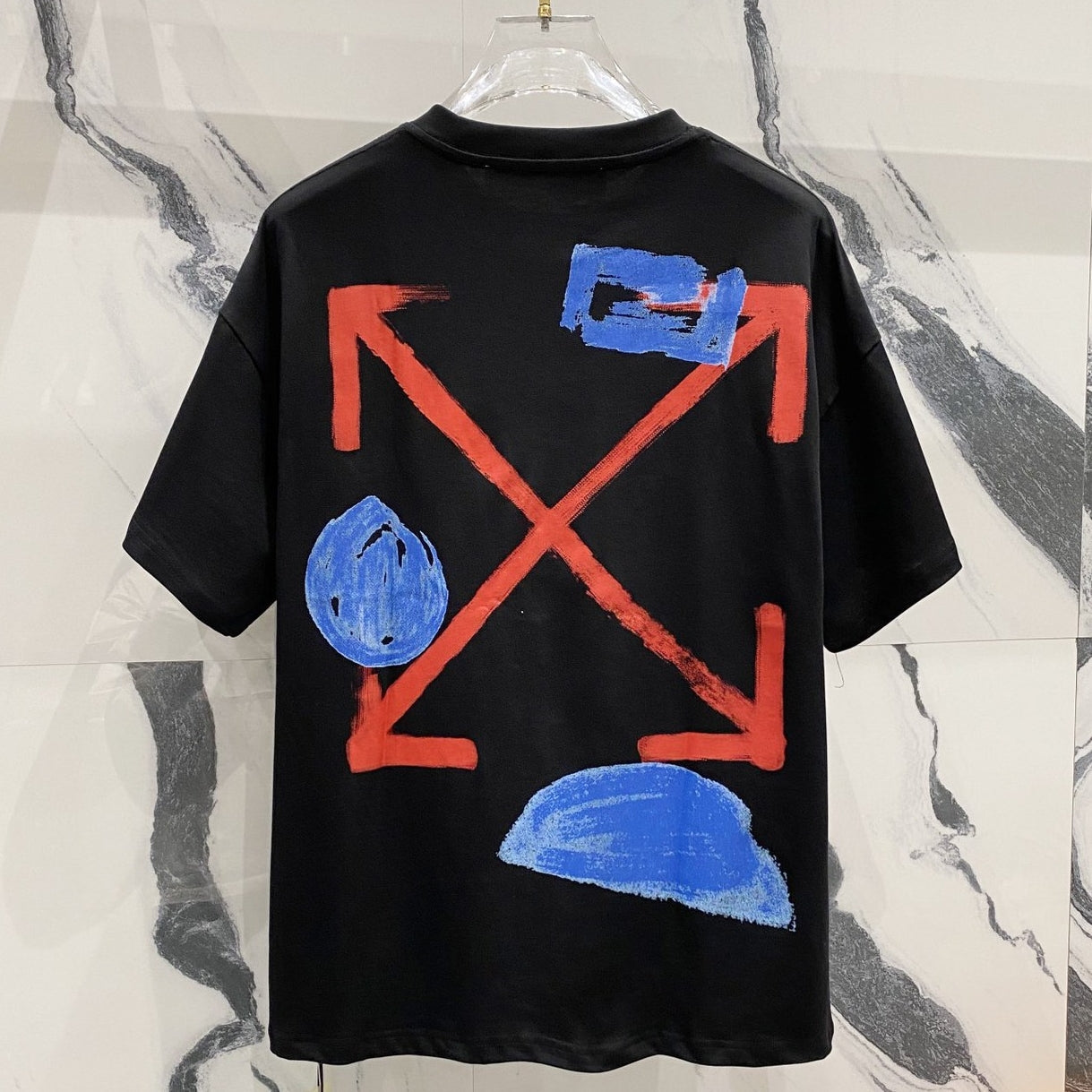 Off-White Arrow Logo Cotton T-shirt#32