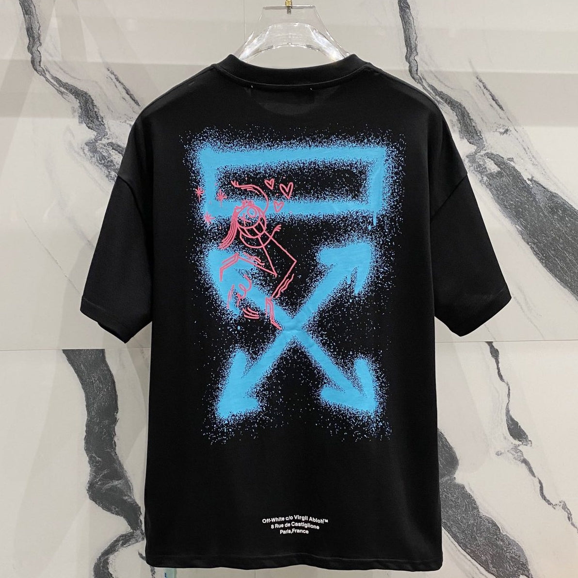 Off-White Arrow Logo Cotton T-shirt#25