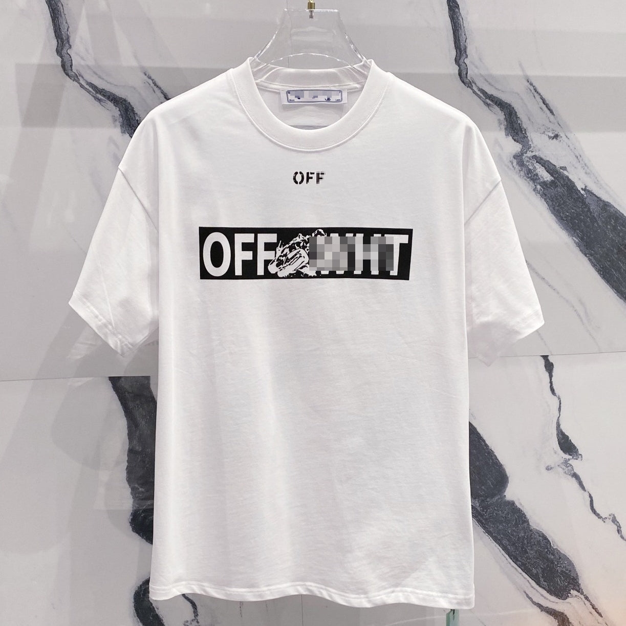 Off-White Arrow Logo Cotton T-shirt#34
