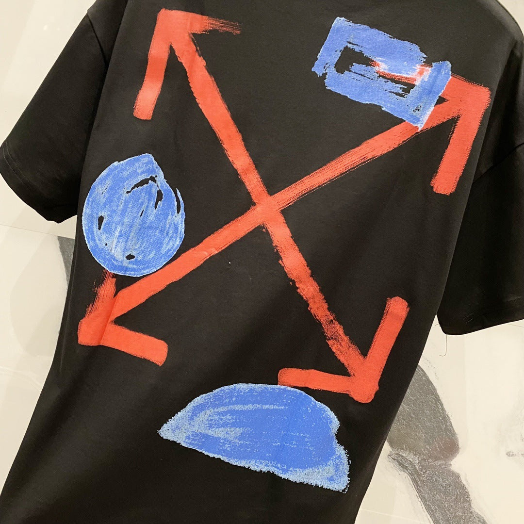 Off-White Arrow Logo Cotton T-shirt#32
