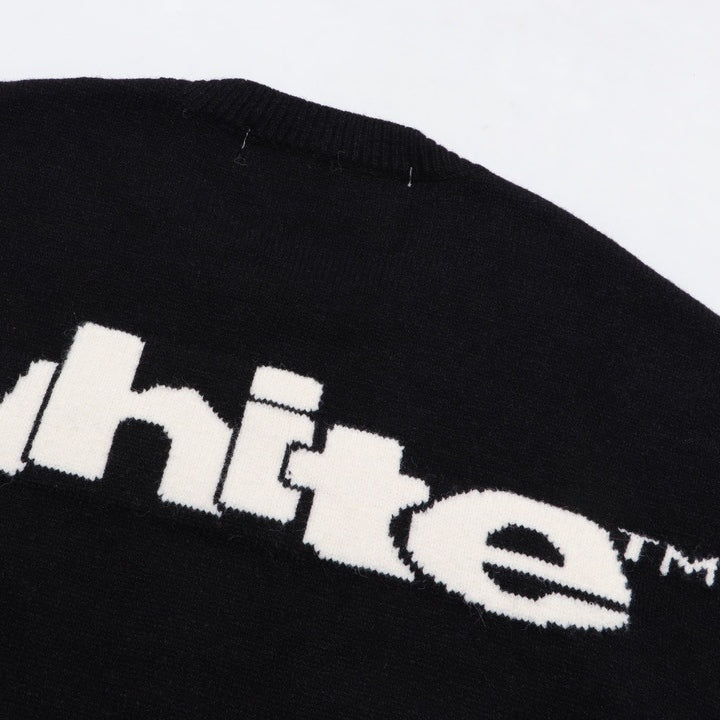 Off-White Intarsia Knit Sweater#2