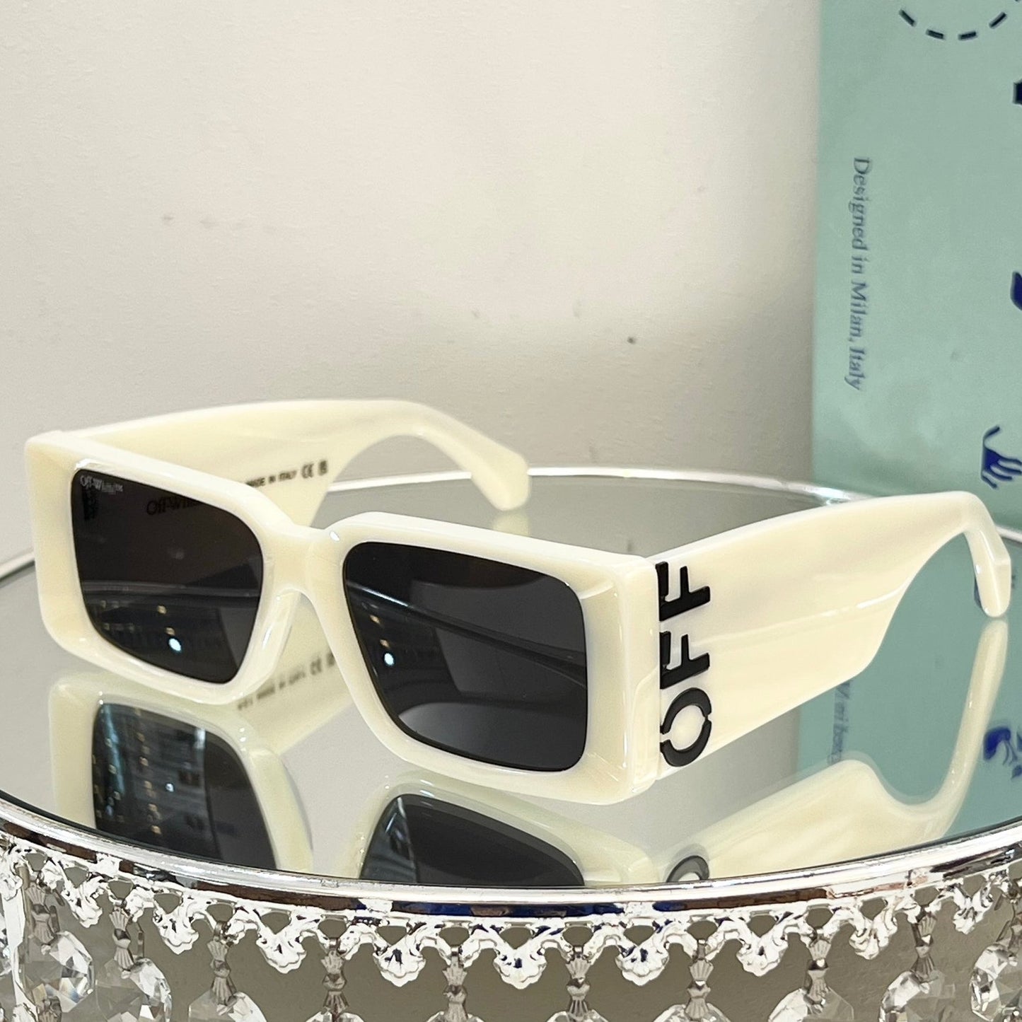 Off-White Arrow logo sunglasses#097